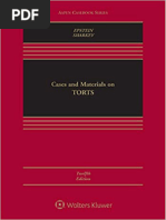 Torts - Cases and Materials Casebook 12th Edition