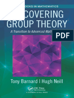 Discovering Group Theory A Transition To Advanced Mathematics