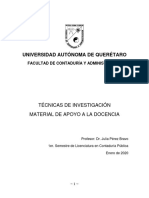 Material Didactico Tecnicas de Investigación 2020