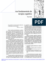 KNAPP, P. Princípios Fundamentais Da Terapia Cognitiva