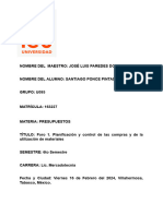 Foro 1. Planificación y Control de Las Compras y de La Utilización de Materiales