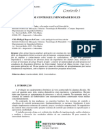 Controle de Luminosidade de LED - Alexandre e Célio