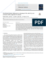 2019 - Han Et Al - Non-Thermal Plasma Enhanced Dry Reforming of CH4 With CO2 Over Activated Carbon Suported Ni Catalyst