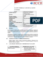 SILABO Comunicacion Comercial y Atencion Al Cliente 2023 II