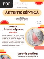 Artritis Séptica