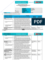 5 - Primera Unidad Didáctica - Curriculo Nacional - 5°