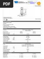 Ifm PK6520 Pressure Sensor Pressure Switch Compact Pressure Sensor - Spec Sheet