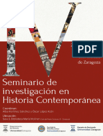 IV Seminario Historia Contemporánea