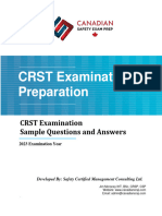 CRSP Examination Preparation 1695464322