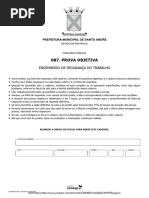 2024-02-18 Pref Santo André - Engenheiro de Segurança Do Trabalho (Prova) VUNESP