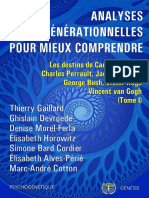 Analyses Transgenerationnelles - Thierry Gaillard