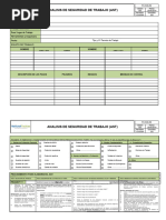 Análisis de Seguridad de Trabajo (AST)