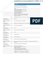 SAC - Serviço de Atendimento Ao Consumidor