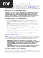 AP Job Description Resume