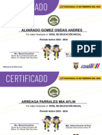 Certificado Inicial - 2023-2024