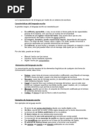 Lenguaje Escrito y Oral