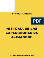 Flavio Arriano - Historia de Las Expediciones de Alejandro