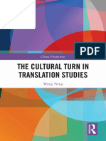 The Cultural Turn in Translation Studies