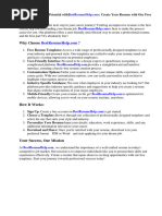 Create Resume Free Template