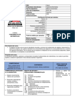 FM Fundamentos Matematicas Selectivo