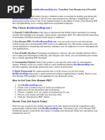 Free Resume PDF