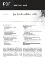 Chapter 1 - Water Metabolism and Diabetes Insipidus