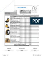 Check-Lists para Minicargador 2019