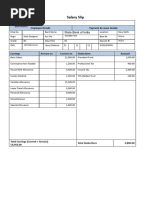 Salary Slip PDF