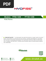 Equipo Contra Incendio FF60 120E FF150 120E