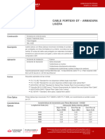 9.1. Especificación Técnica Furukawa - Cable Fortex® DT - Armadura Ligera