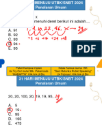 Penalaran Umum, 19 Feb 2023