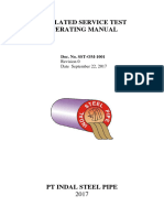 Simulated Service Test Manual