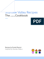 Stardew Valley Cookbook