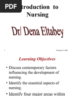 Introduction To Nursing