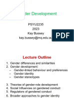 Gender Development Week 9