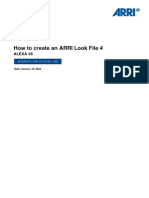 Arri How To Create An Arri Look File Alf4 Data