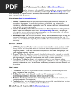 CV Resume Cover Letter Sample