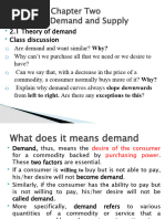 Chapter Two Introduction To Economics