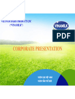 Corporate Presentation: Vietnam Dairy Products JSC ("VINAMILK")