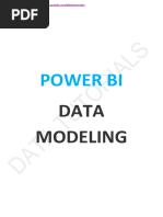 Data Modeling in Power BI