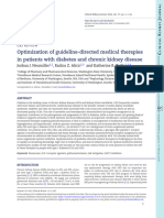 Optimization of Guideline-Directed Medical Therapies in Patients With Diabetes and Chronic Kidney Disease