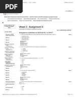 Week 2: Assignment 2: Assignment Submitted On 2023-08-05, 11:39 IST