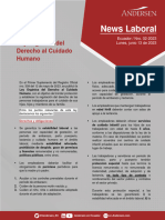 Ley de Paternidad FINALLL DA News Laboral 02 23 Ley Organica Del Derecho Al Cuidado Humano 1