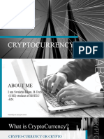 CRYPTOCURRENCY PPT by Swaleha Khan