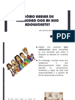 Cómo Hablar de Sexualidad Con Mi Hijo