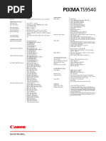 PIXMA TS9540 - PR - Spec Sheet - EM - Final - tcm203-1707674