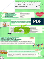 Infografía Estilos de Vida Saludable