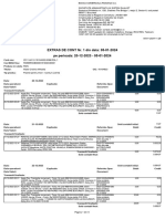 Pe Perioada: 20-12-2023 - 05-01-2024 EXTRAS DE CONT Nr. 1 Din Data: 05-01-2024