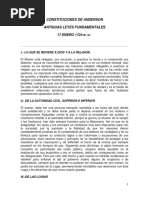 Constituciones de Anderson