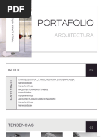 Portafolio Arquitectura Contemp